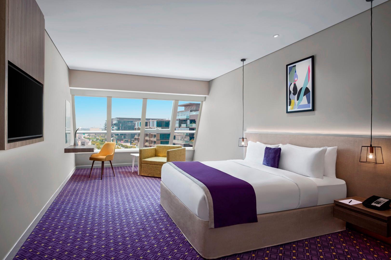 Leva Hotel Mazaya Centre Dubai Exterior foto
