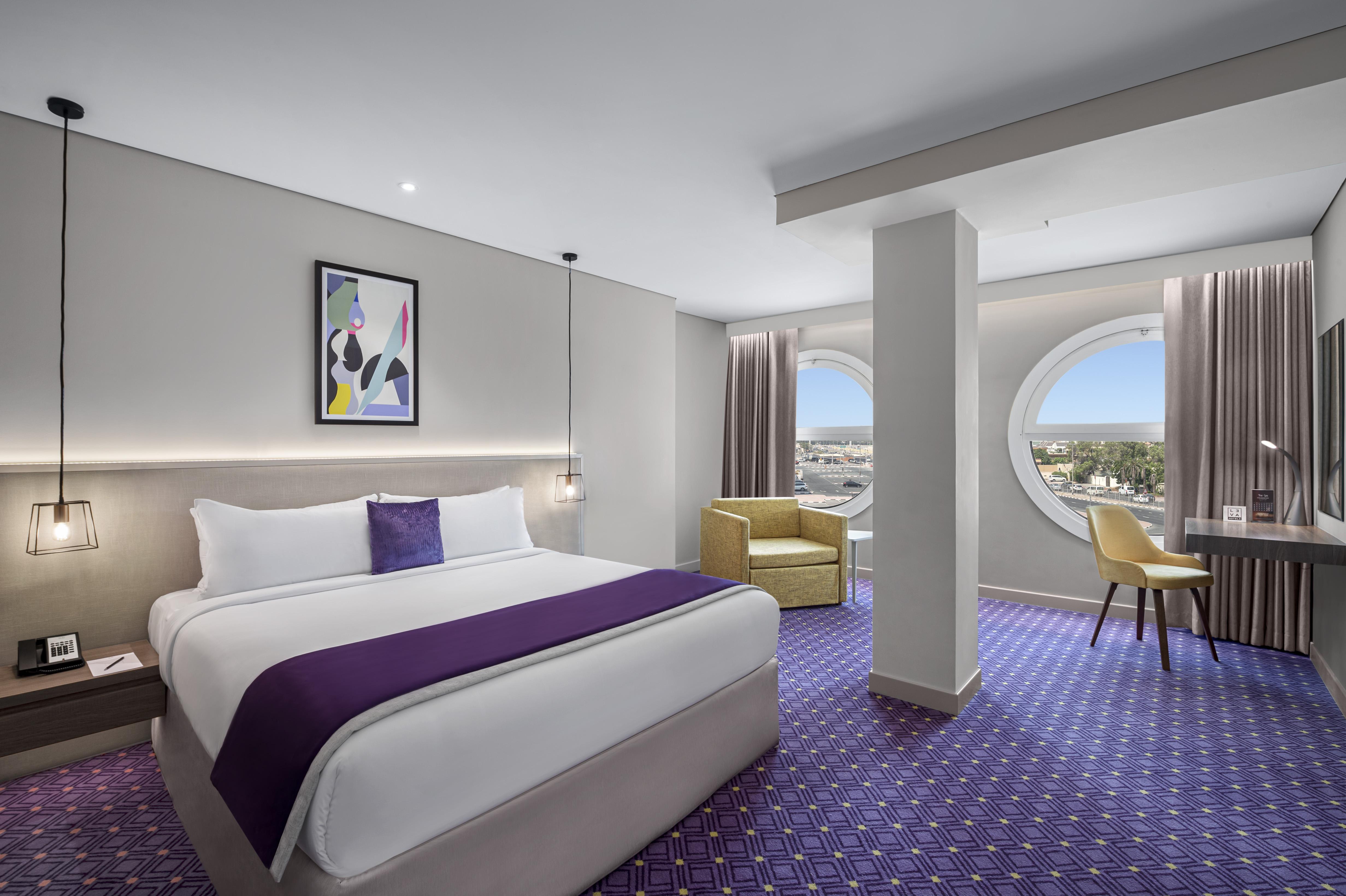 Leva Hotel Mazaya Centre Dubai Exterior foto