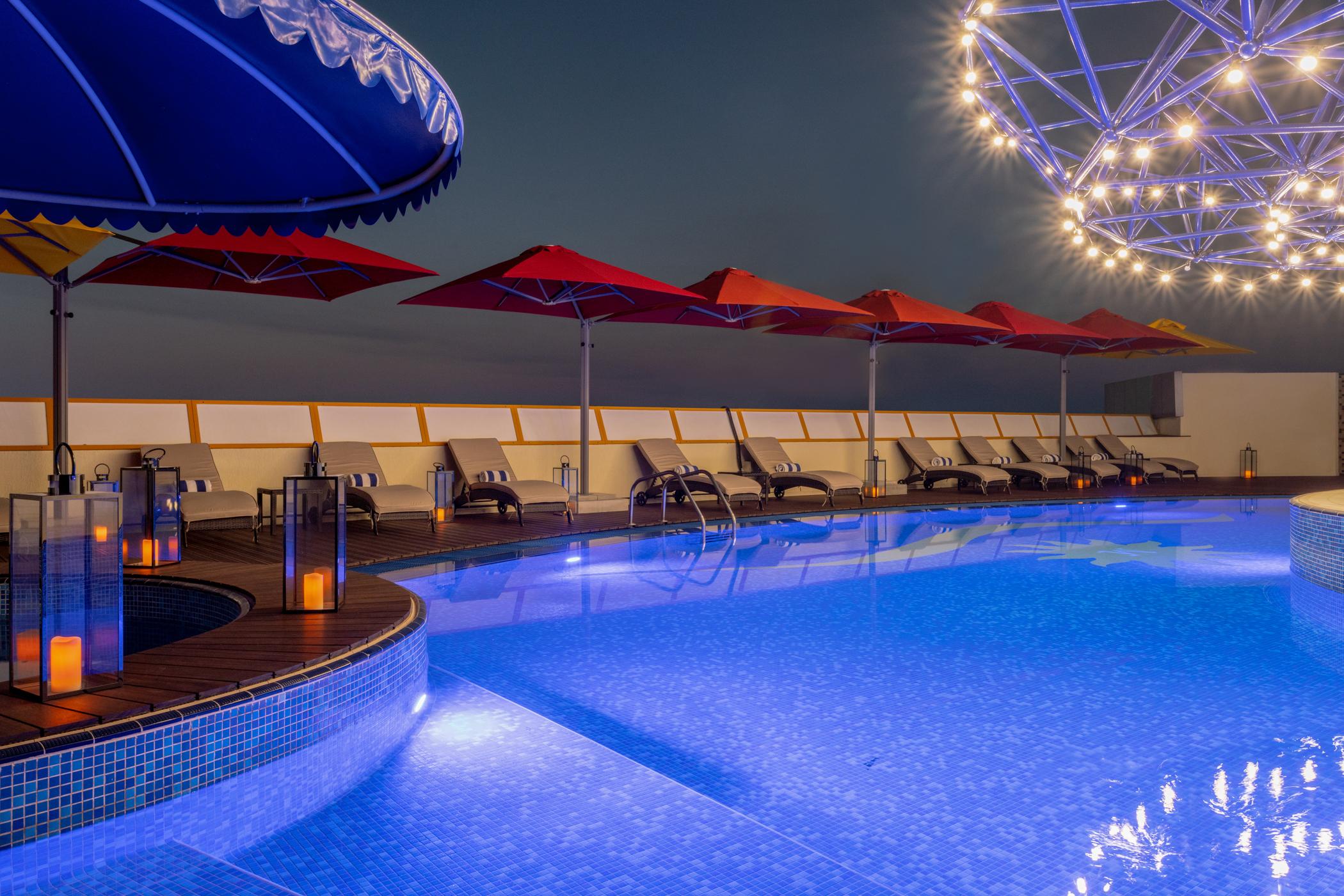 Leva Hotel Mazaya Centre Dubai Exterior foto