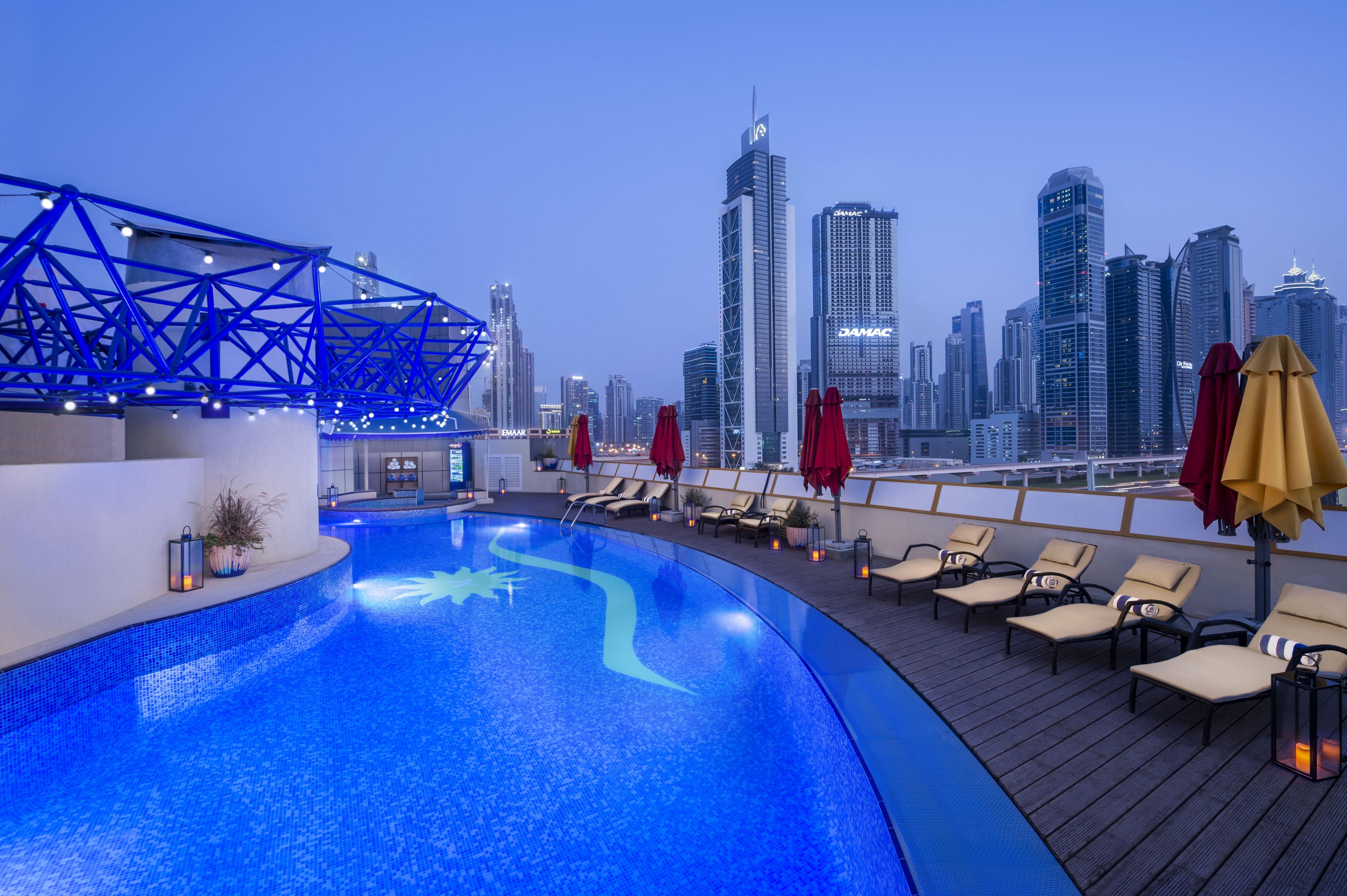 Leva Hotel Mazaya Centre Dubai Exterior foto